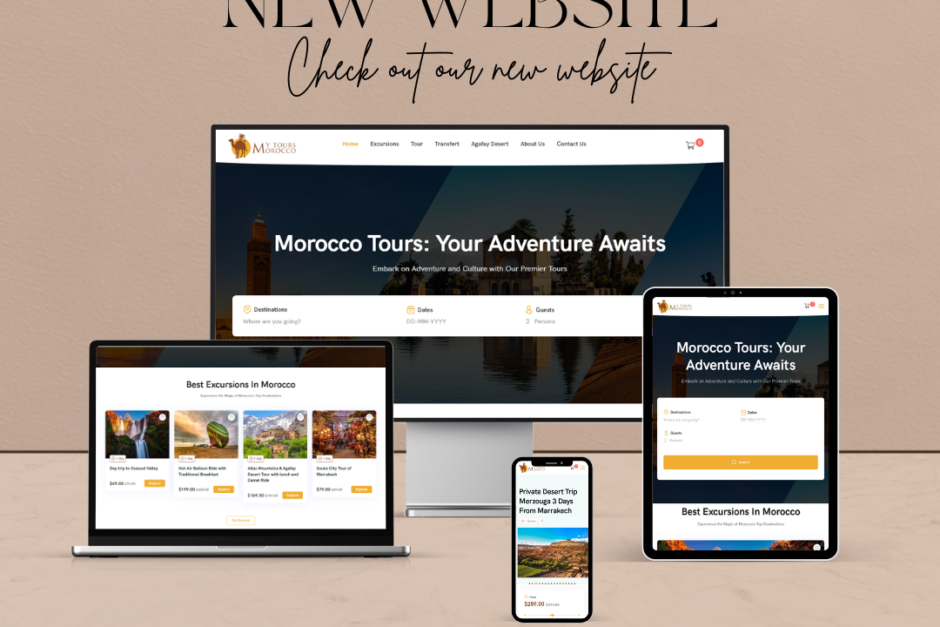 Site Web et Branding pour My Tours Morocco