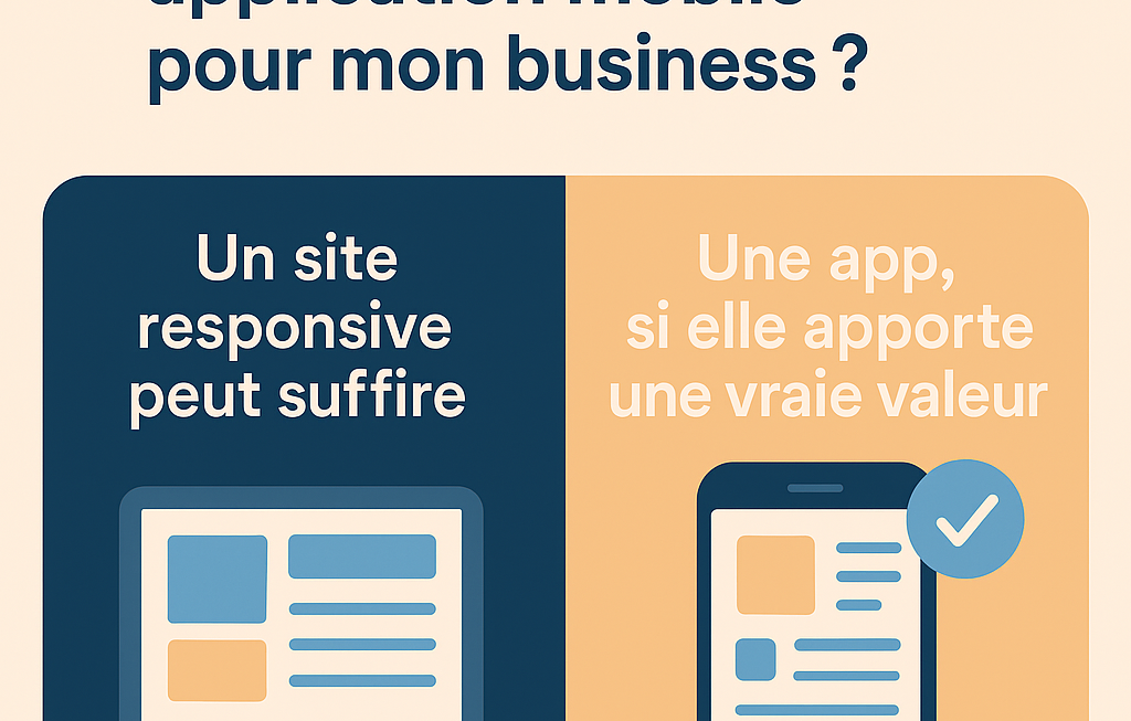 Ai-je vraiment besoin d’une application mobile pour mon business