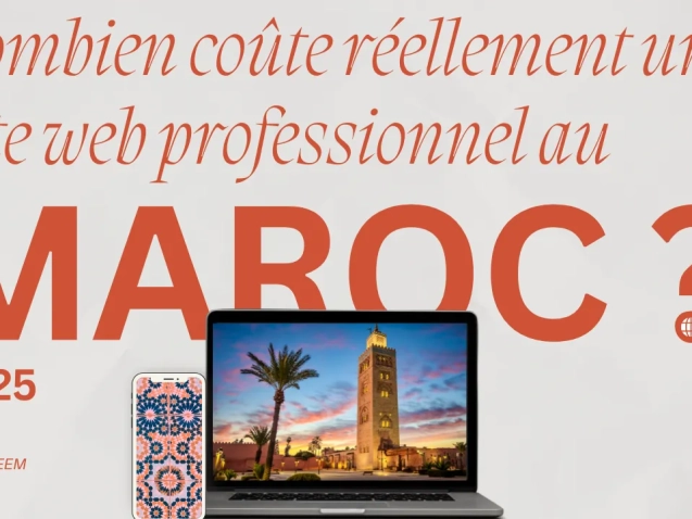 Prix d’un site web professionnel au Maroc en 2025