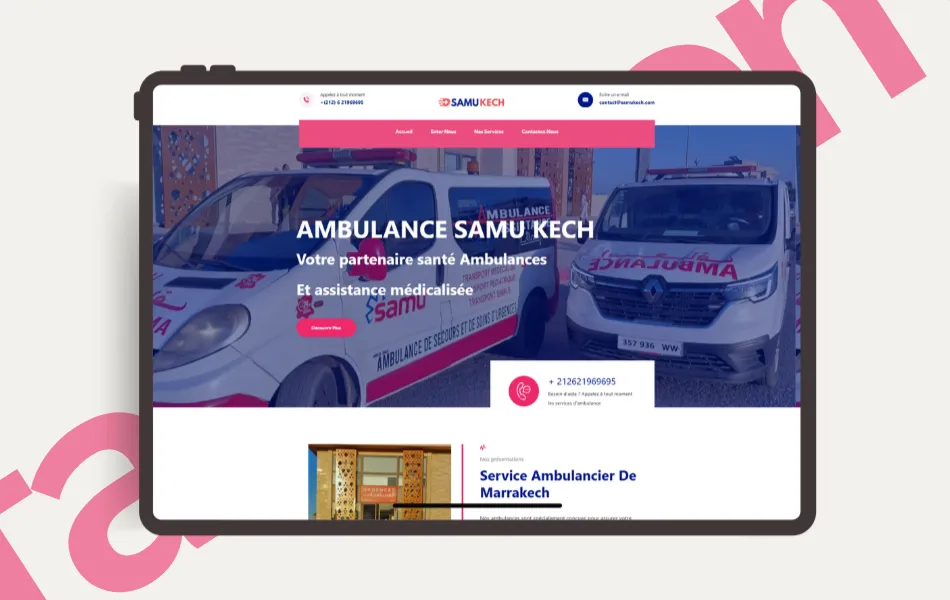 FastReem a accompagné My Tours Morocco dans la création de son site web et le développement de son identité digitale.