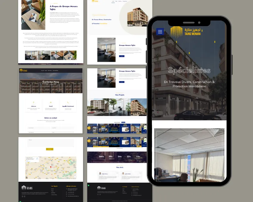 Groupe Menara Tajhiz est une entreprise spécialisée dans la fourniture d’équipements et de solutions destinées aux professionnels. Elle accompagne ses clients avec des services fiables, adaptés aux besoins techniques et opérationnels de différents secteurs.